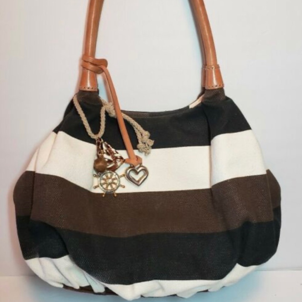 Authentic Brighton Nautical charm hobo bag